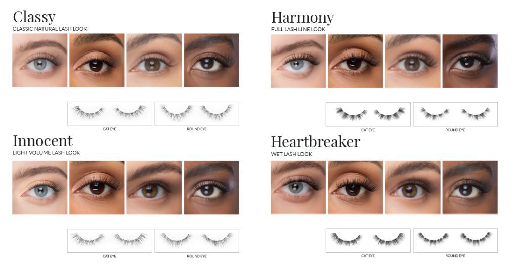 nanolash wimpertrosjes met transparante lijm